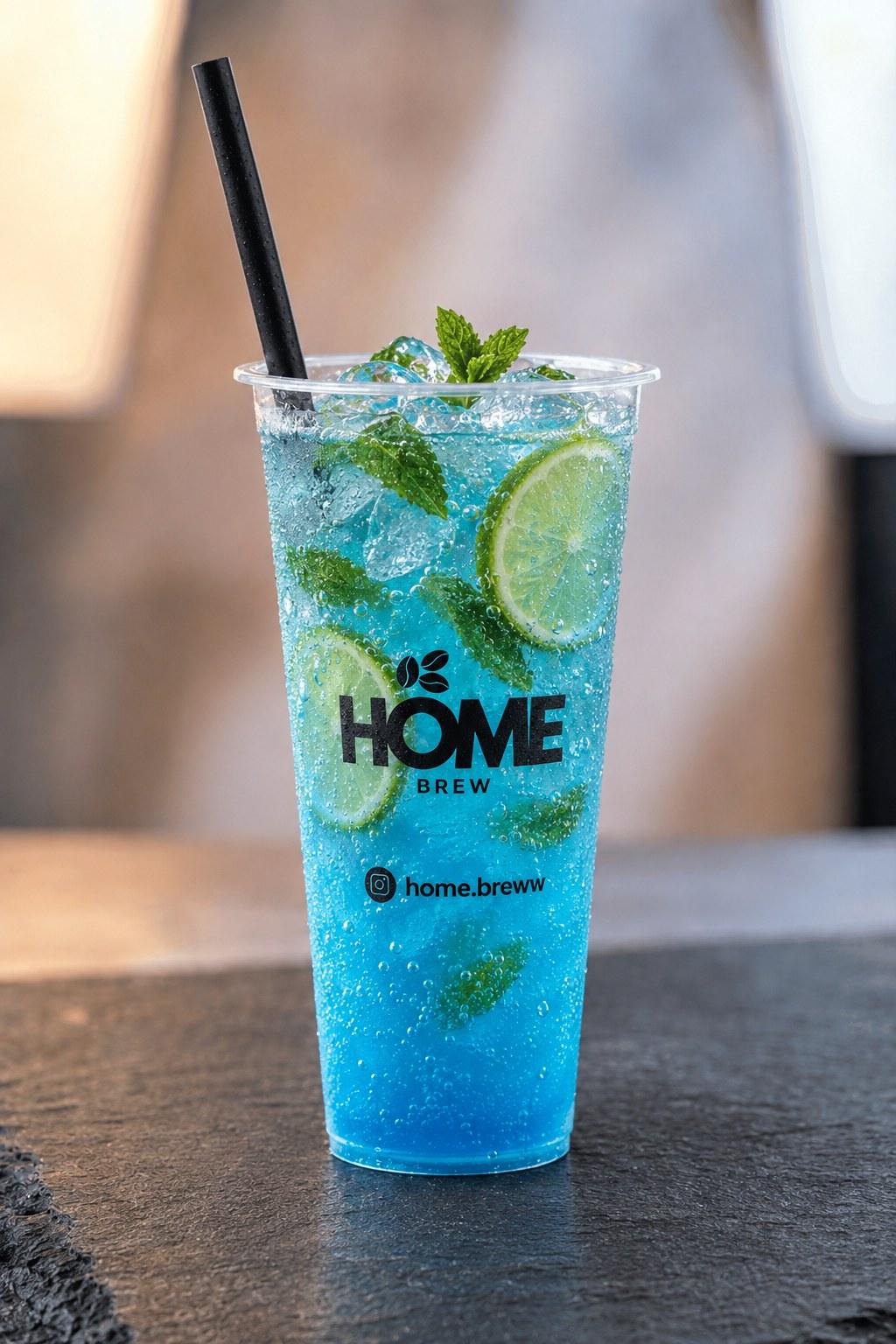 Blue Lagoon Mojito
