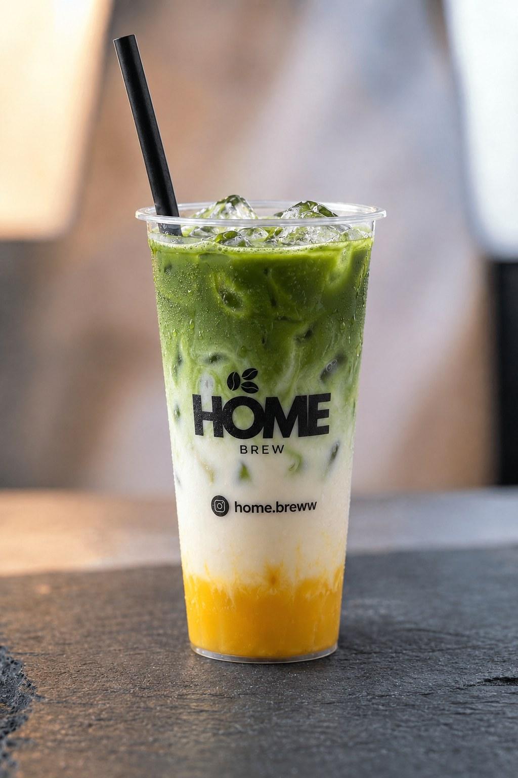 Passion Fruit Matcha