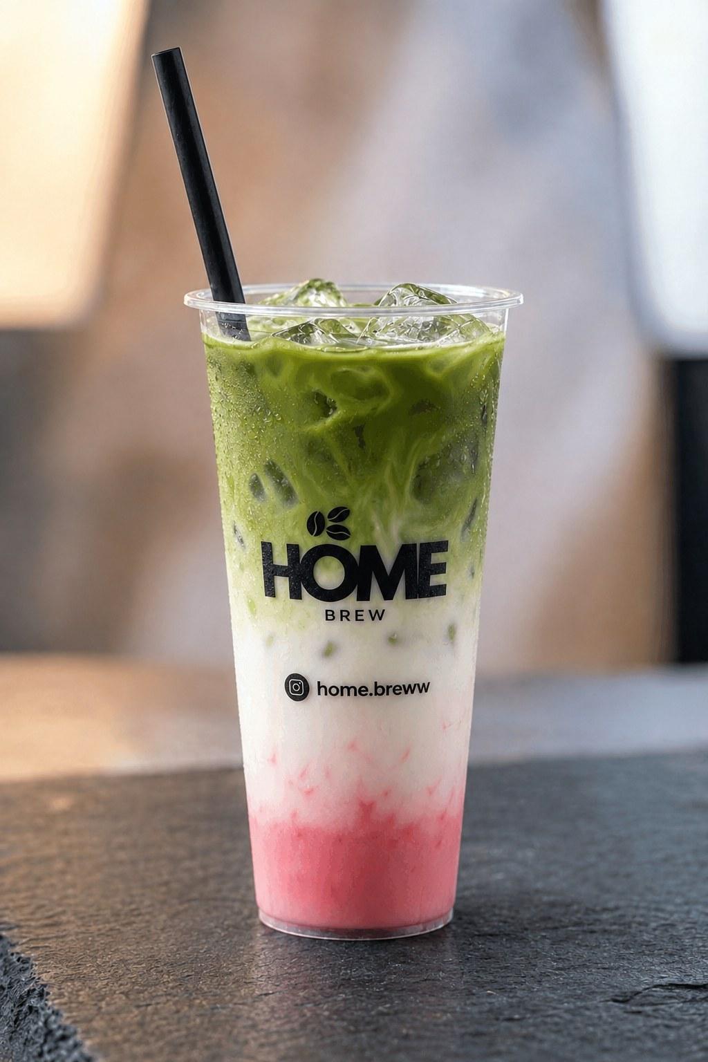 Strawberry Matcha