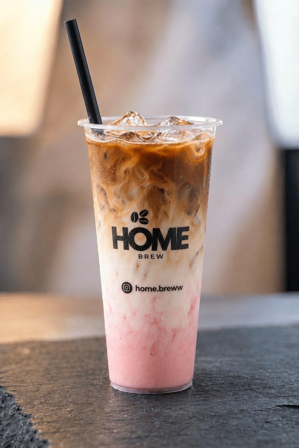Strawberry Spanish Latte